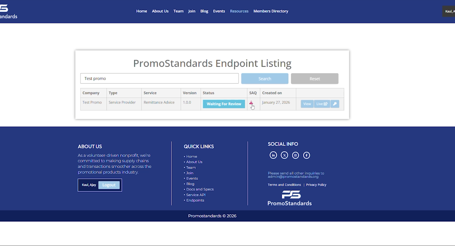 Introducing the Supplier Self Assessment Questionnaire